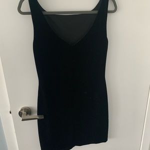 Vera moda black mini dress